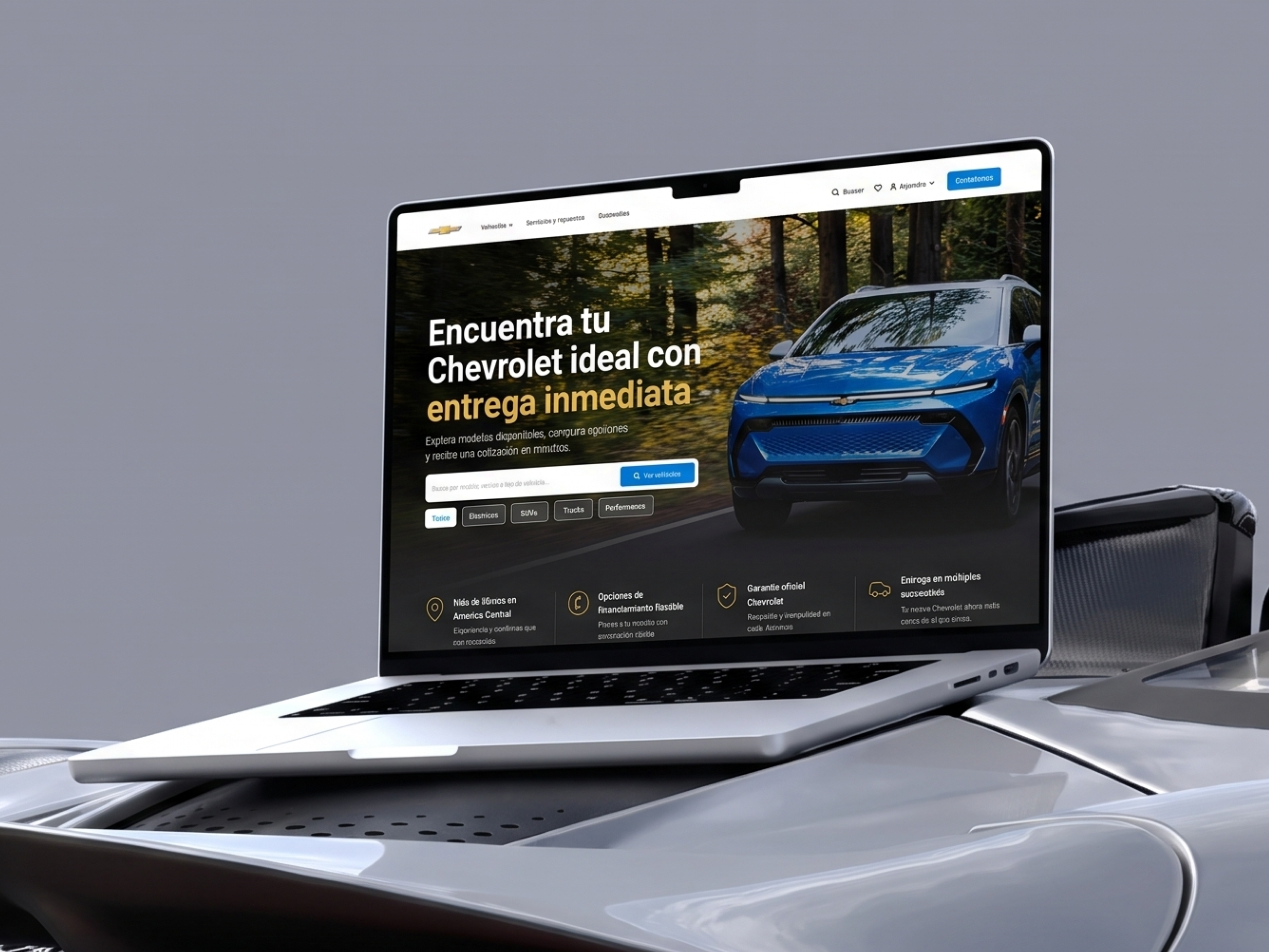 Multi-brand automotive commerce interface