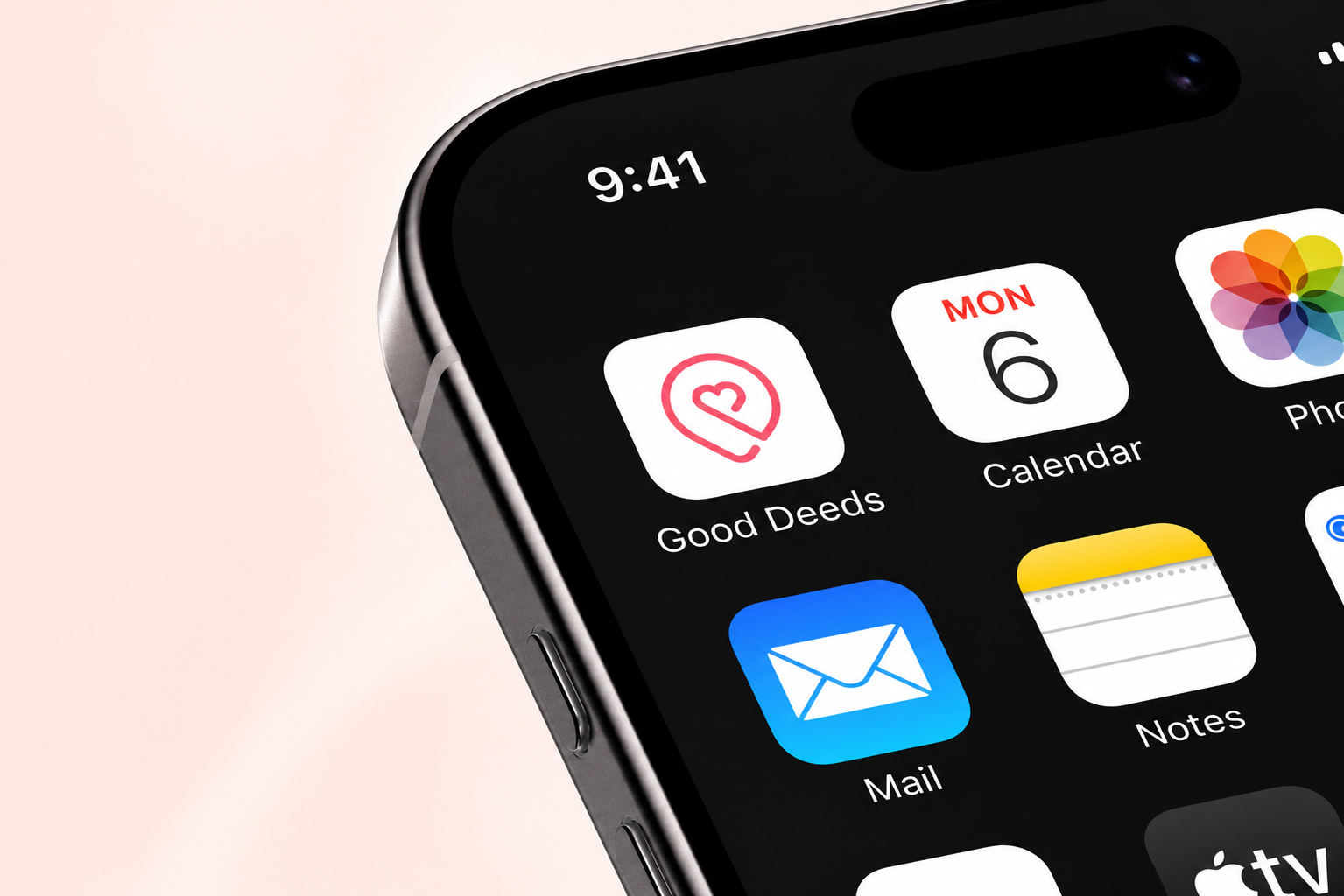 Good Deeds app icon mockup